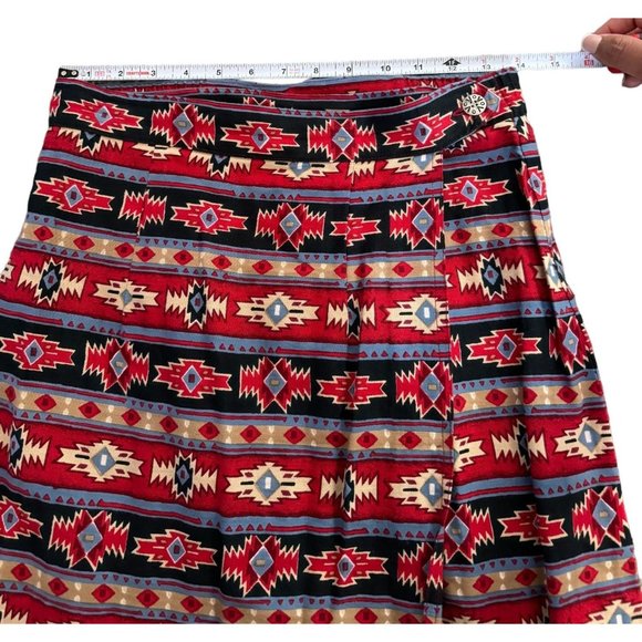 SUN RIVER SOUTHWEST INDIE STYLE WRAP VTG SKIRT WOMAN'S SMALL | T1 - Picture 5 of 7